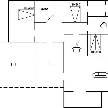 別荘 Hjort - 100m From The Sea By Interhome *